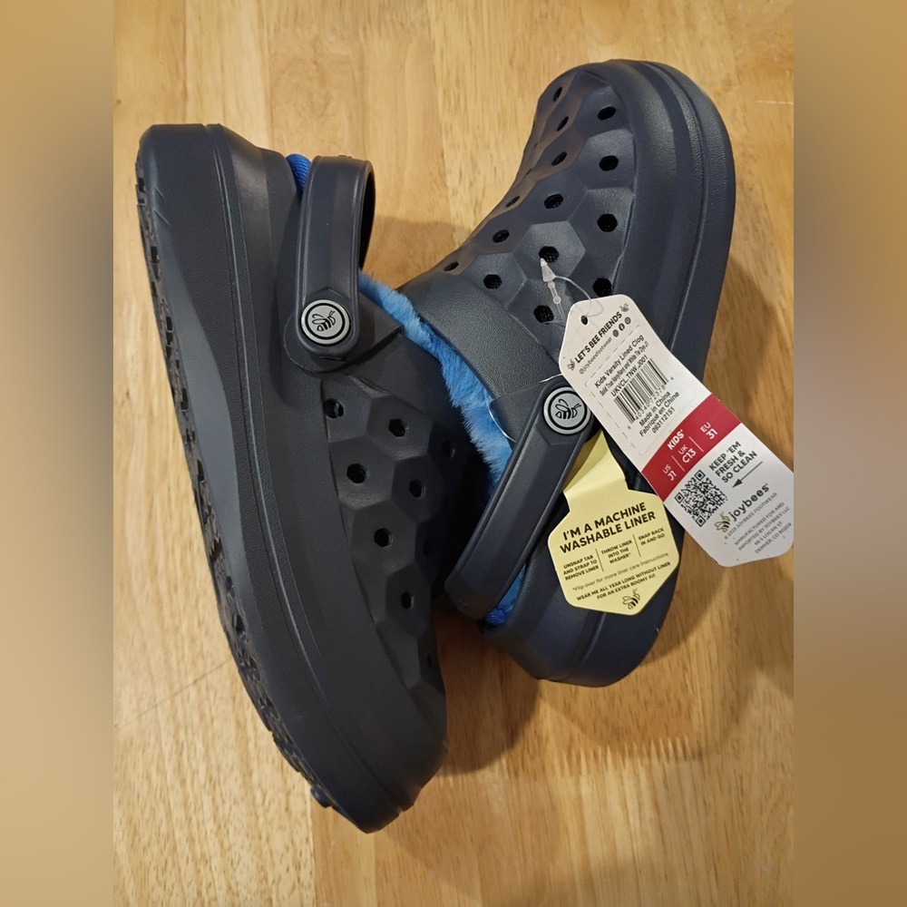 Kids Fur lined Clogs